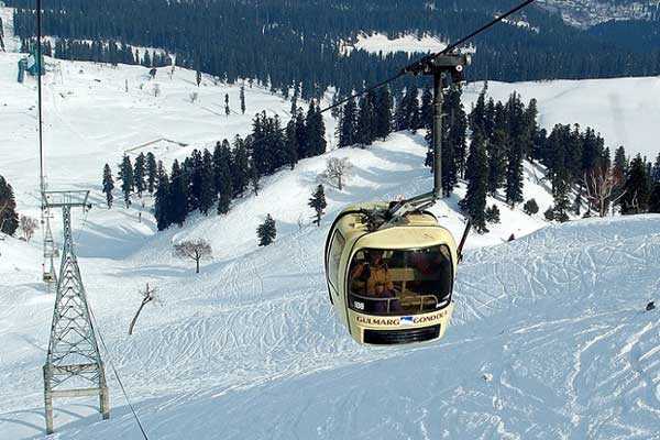 Jammu (Gulmarg) Cable Car Accident: 2 workers died and four injured.
