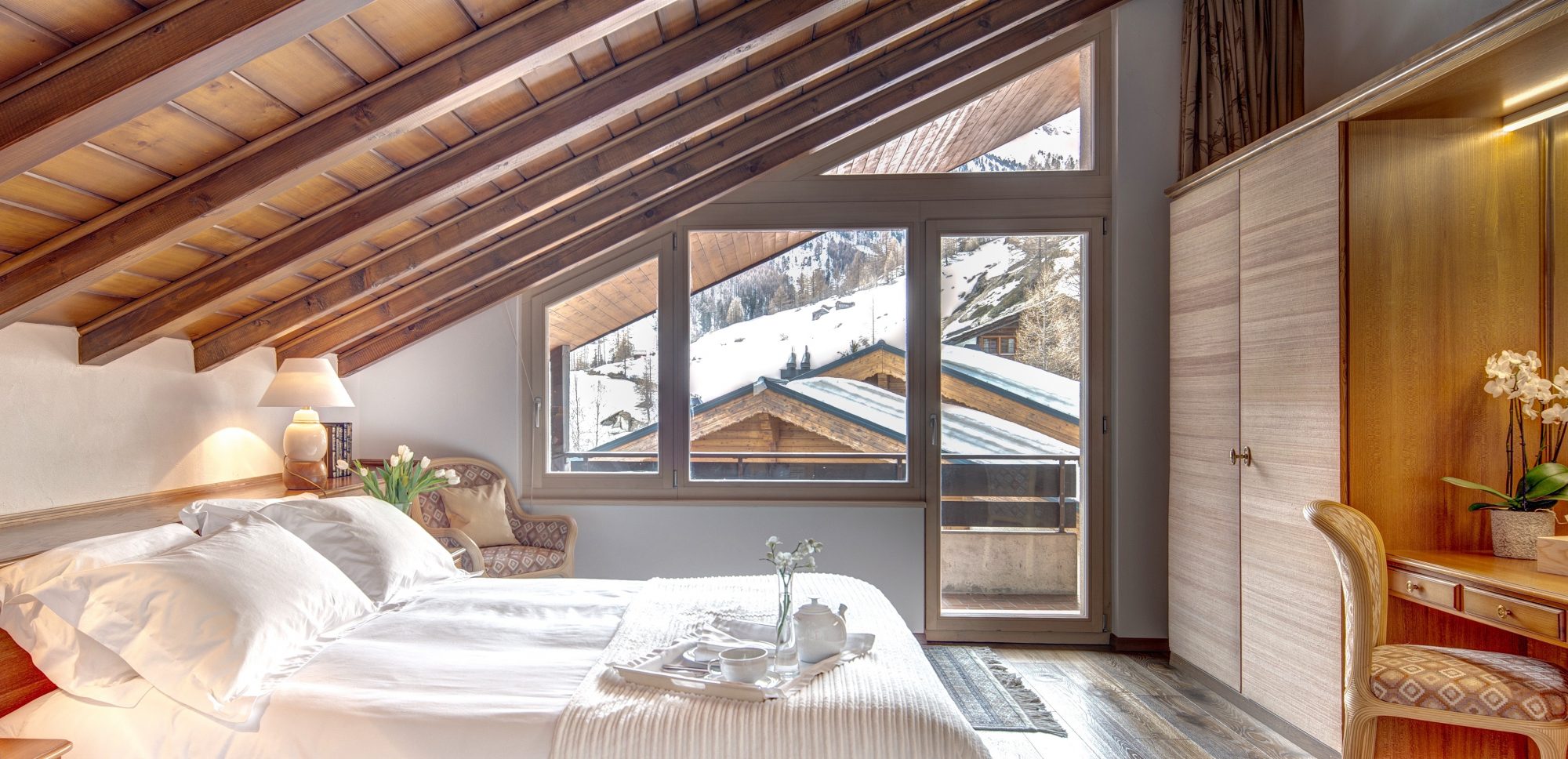 The New Address in Zermatt – Penthouse Zen, photo courtesy of Chalet Zen.