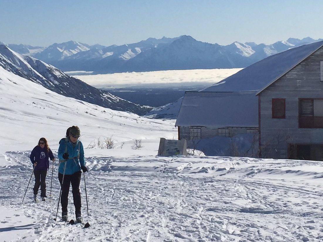 Skeetawk resort in Hatcher Pass, Alaska. Skeetawk ski area gets funding for first ski lift.