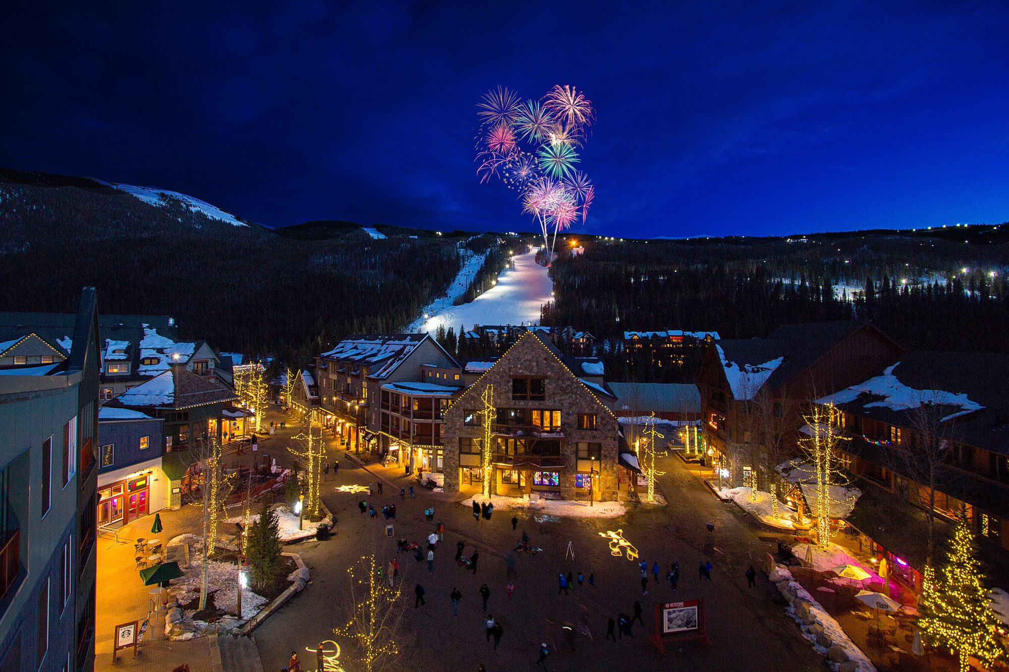 Keystone Resort, Colorado. Photo Richard Spitzer- Vail Resorts. Destimetrics reports that snowy winter set new records at Western Mountains Destinations.