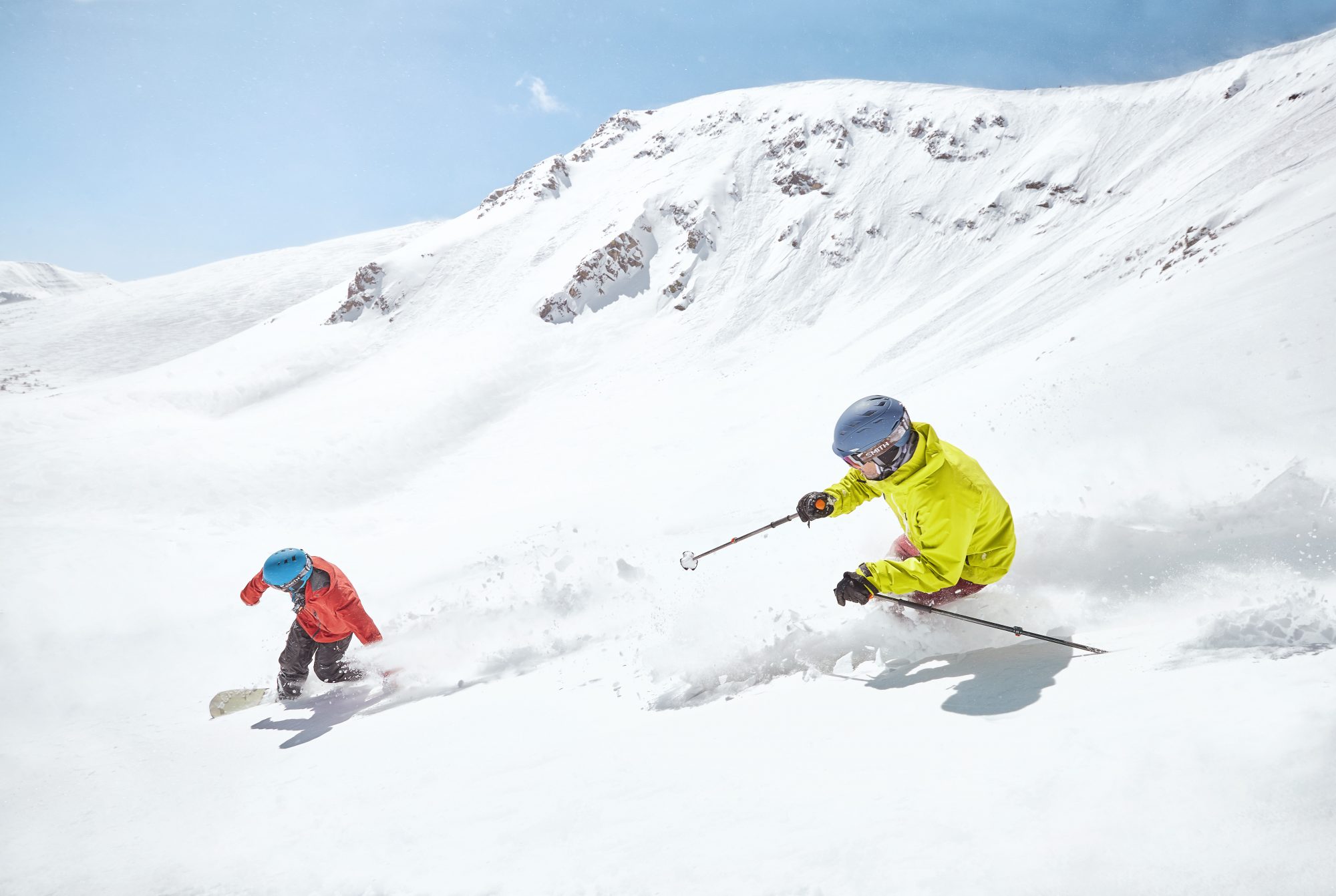 Young and Independents enjoy powder on Peak 6 in Breckenridge, CO. Photo Andrew Maguire. Vail Resorts. Breckenridge Ski Resort Announces Plans to Regularly Extend Winter Seasons through Memorial Day, Beginning this Spring.