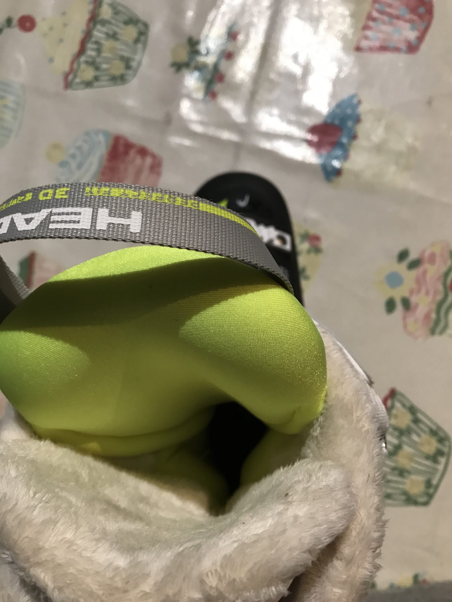 The liner of the Head Nexo Lyt 100 is very comfy. Review on the Head Nexo Lyt 100 W G Ski Boots 2019.