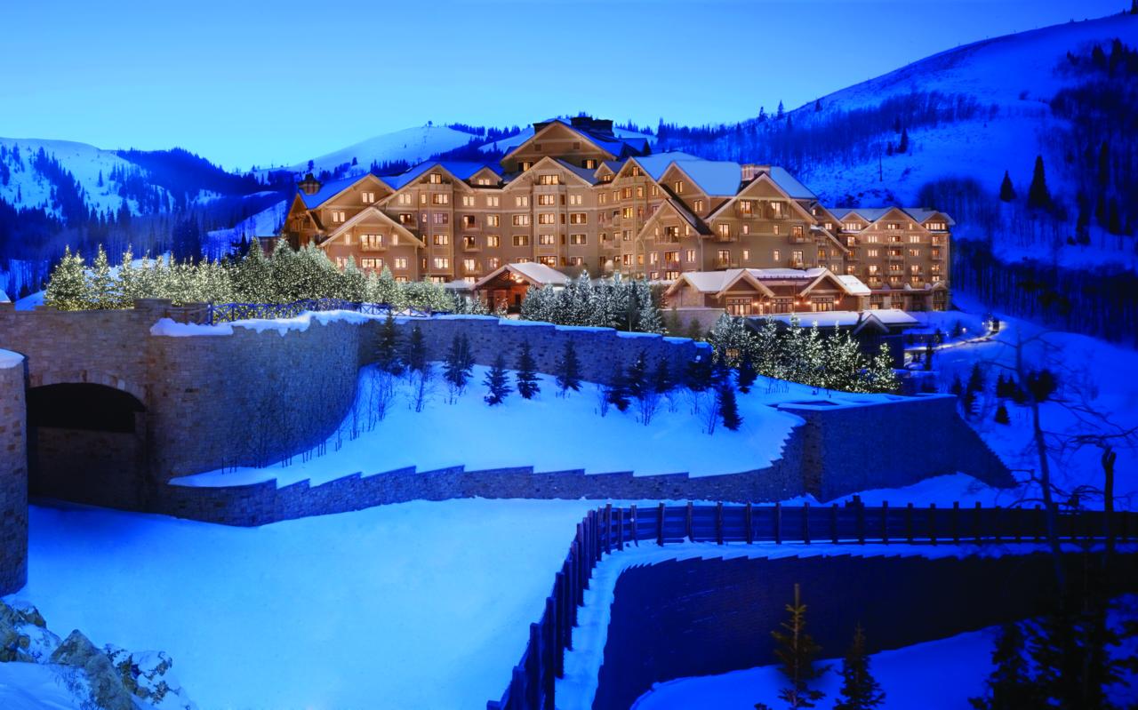 The Most Expensive Resorts in the USA. Montage Deer Valley Exterior. Where to Stay in Deer Valley.