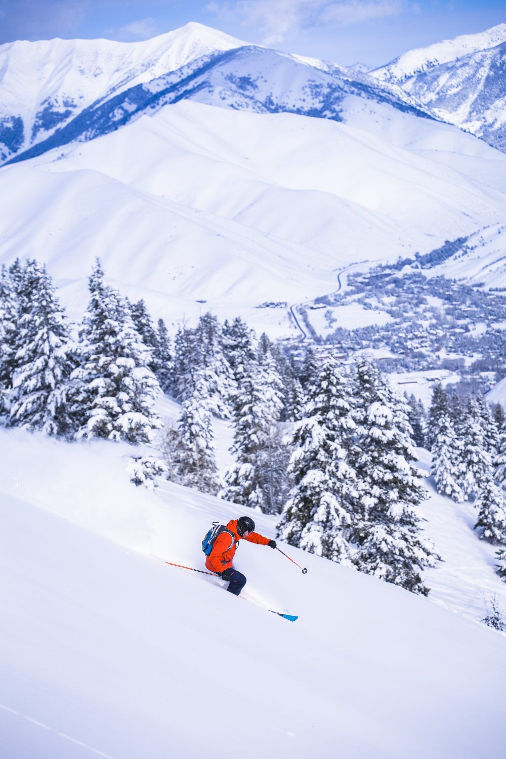 Photo Caption: New terrain opening up on Bald Mountain as part of the 2018-19 Cold Springs Expansion Project!  Sun Valley and Snowbasin Join the Epic Pass.