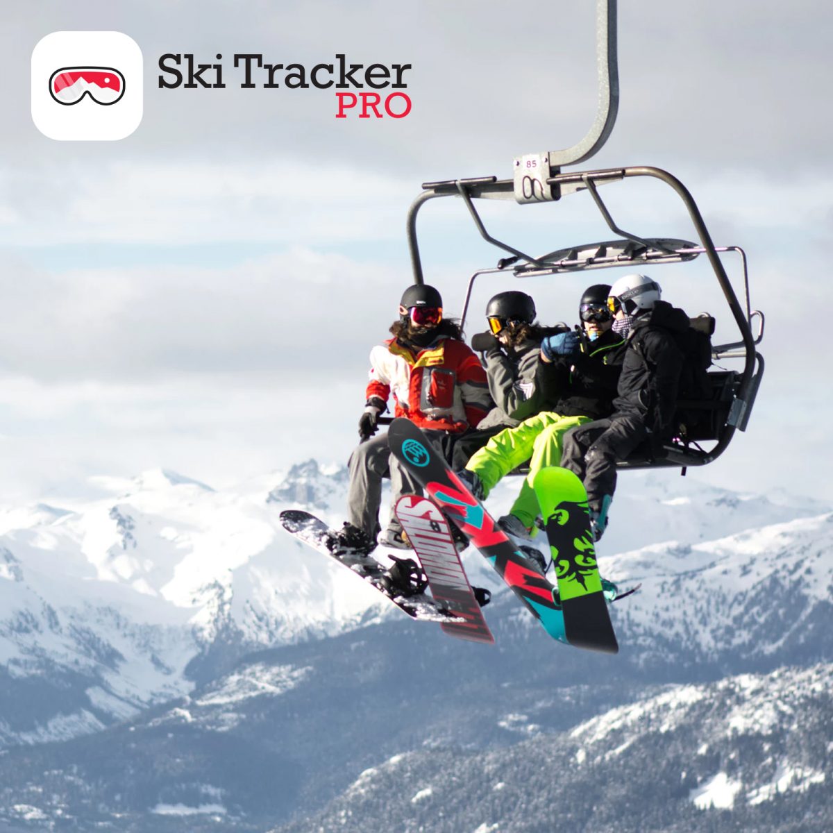 Follow Your Tracks with Ski Tracker PRO