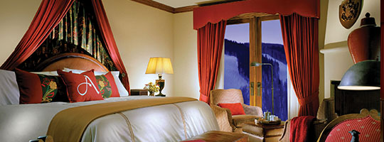 A deluxe room at the Arrabelle in Vail. The Most Expensive Ski Resorts in the USA.
