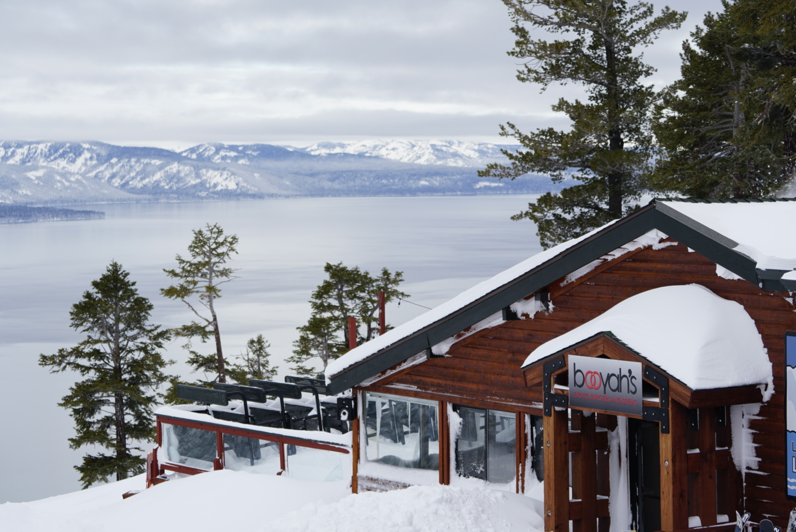 View of Lake Tahoe from the mountain. Photo: Heavenly Ski Resort. Elisabeth Biebl. Heavenly, Northstar, and Kirkwood Resorts Announce Extended Ski Season.