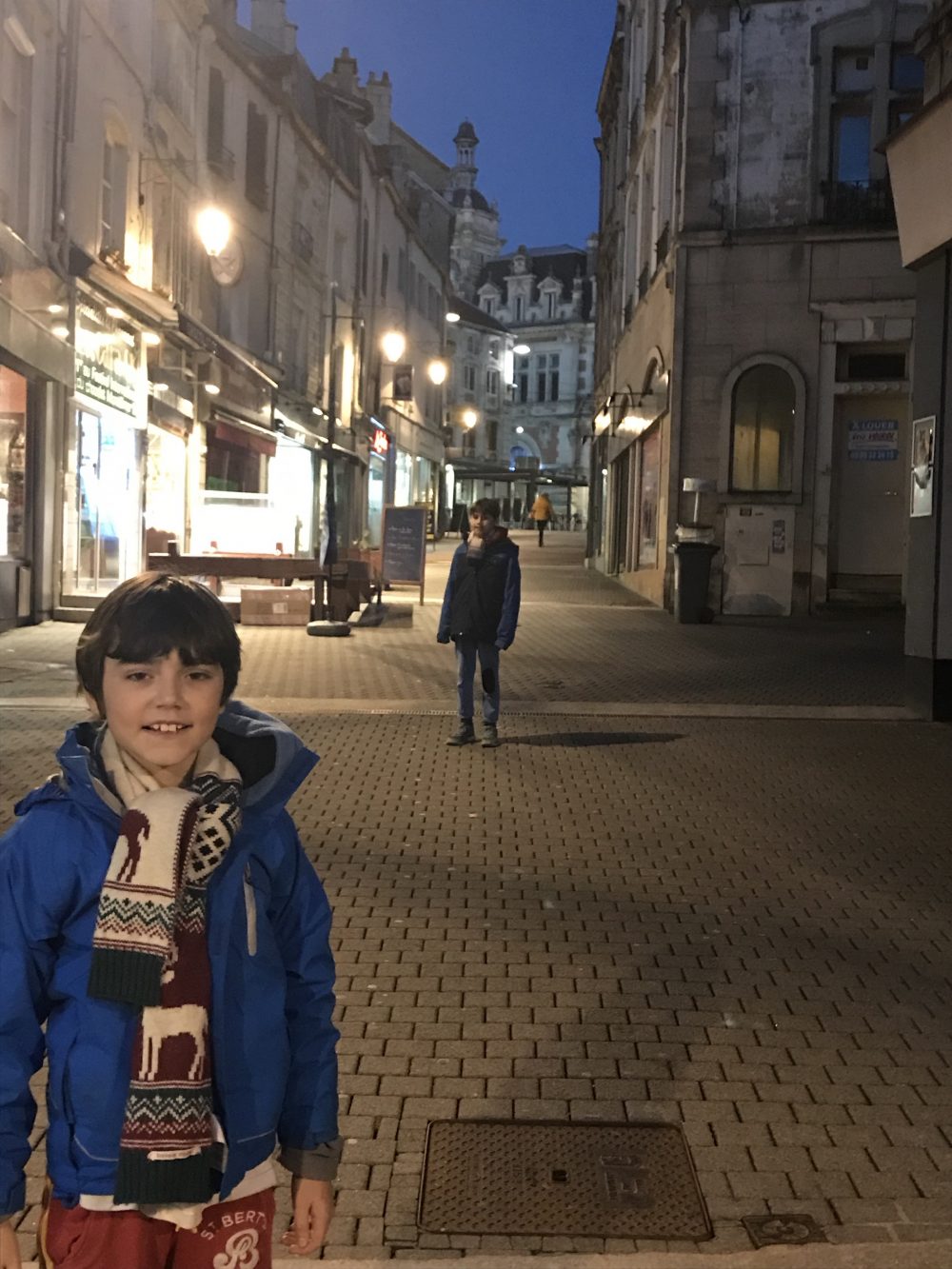 Walking the streets of Chaumont, our pit-stop for the night. Photo: The-Ski-Guru. The Half Term Family Ski Holiday that did not result as planned.