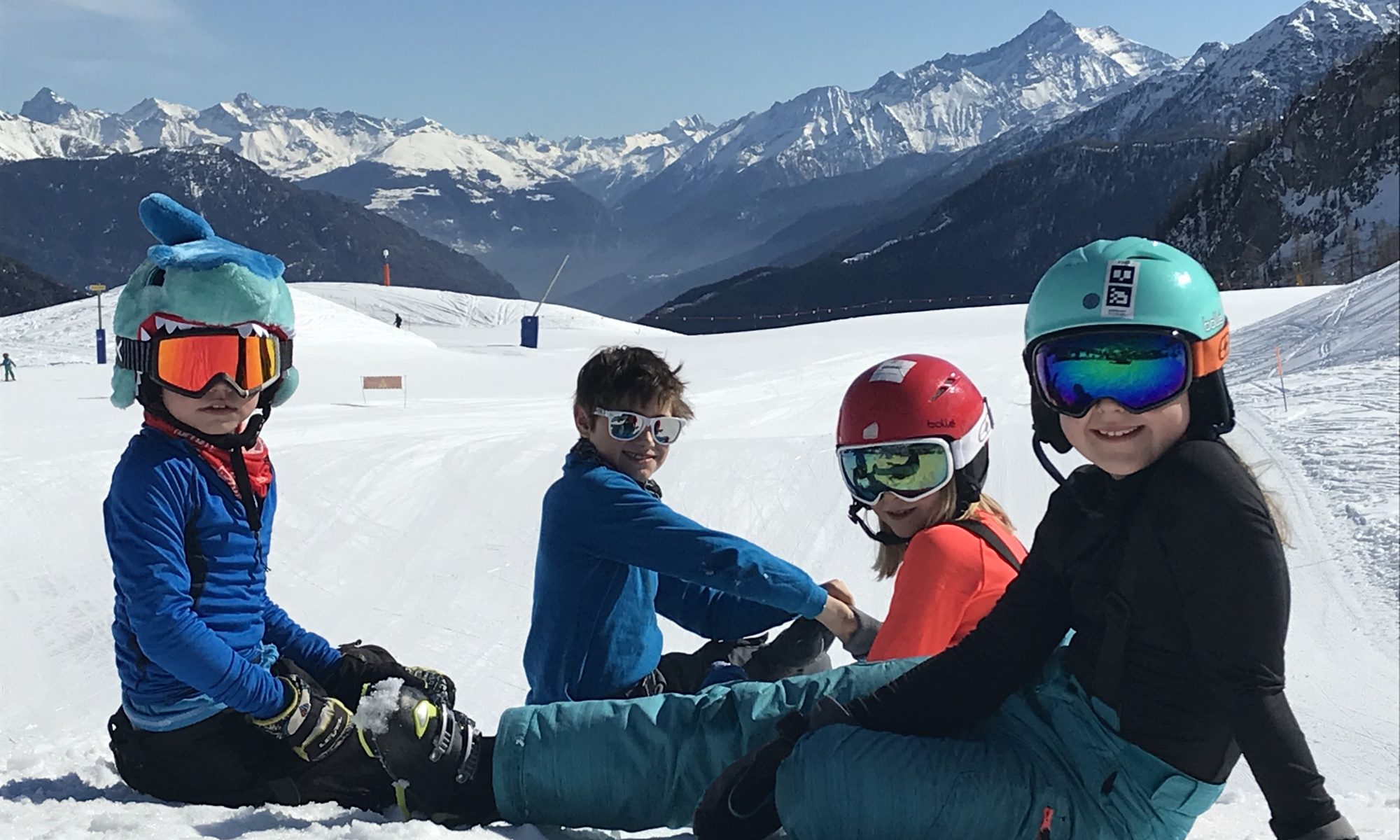 The kids at Maison Vielle- enjoying the day in the sun. Photo: The-Ski-Guru. So, you want to take your family skiing, but you do not know where to start?