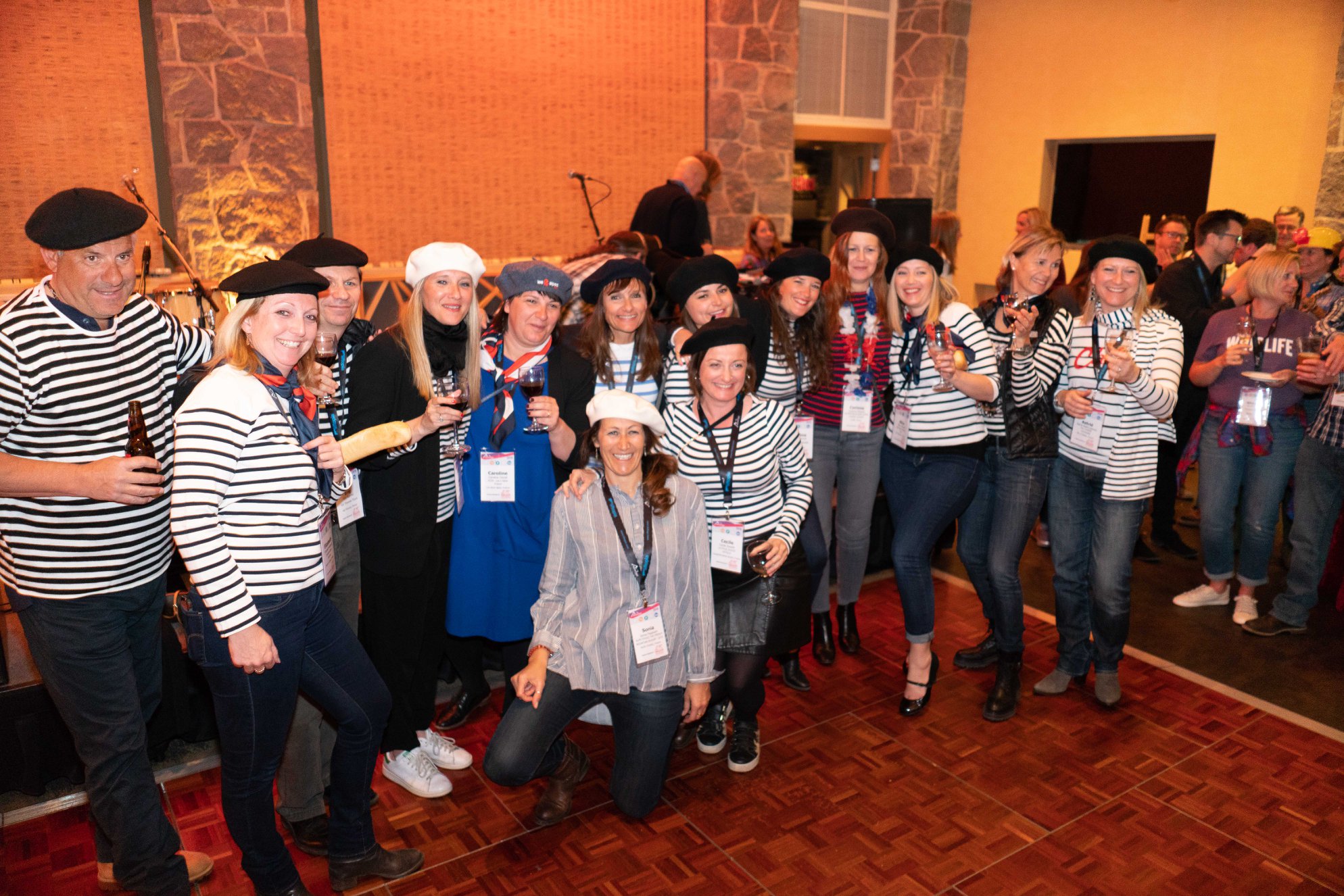 The French delegates at the Trade Exchange Reception. Photo: Mountain Travel Symposium. Mountain Travel Symposium 2019 in Whistler – a recap. 