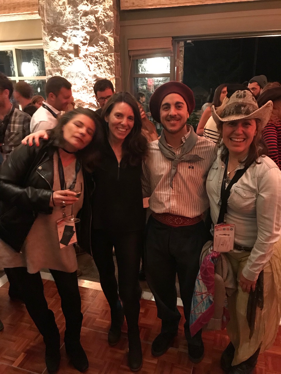 The Argentine attendees at the MTS party. Photo: The-Ski-Guru. Mountain Travel Symposium 2019 in Whistler – a recap.
