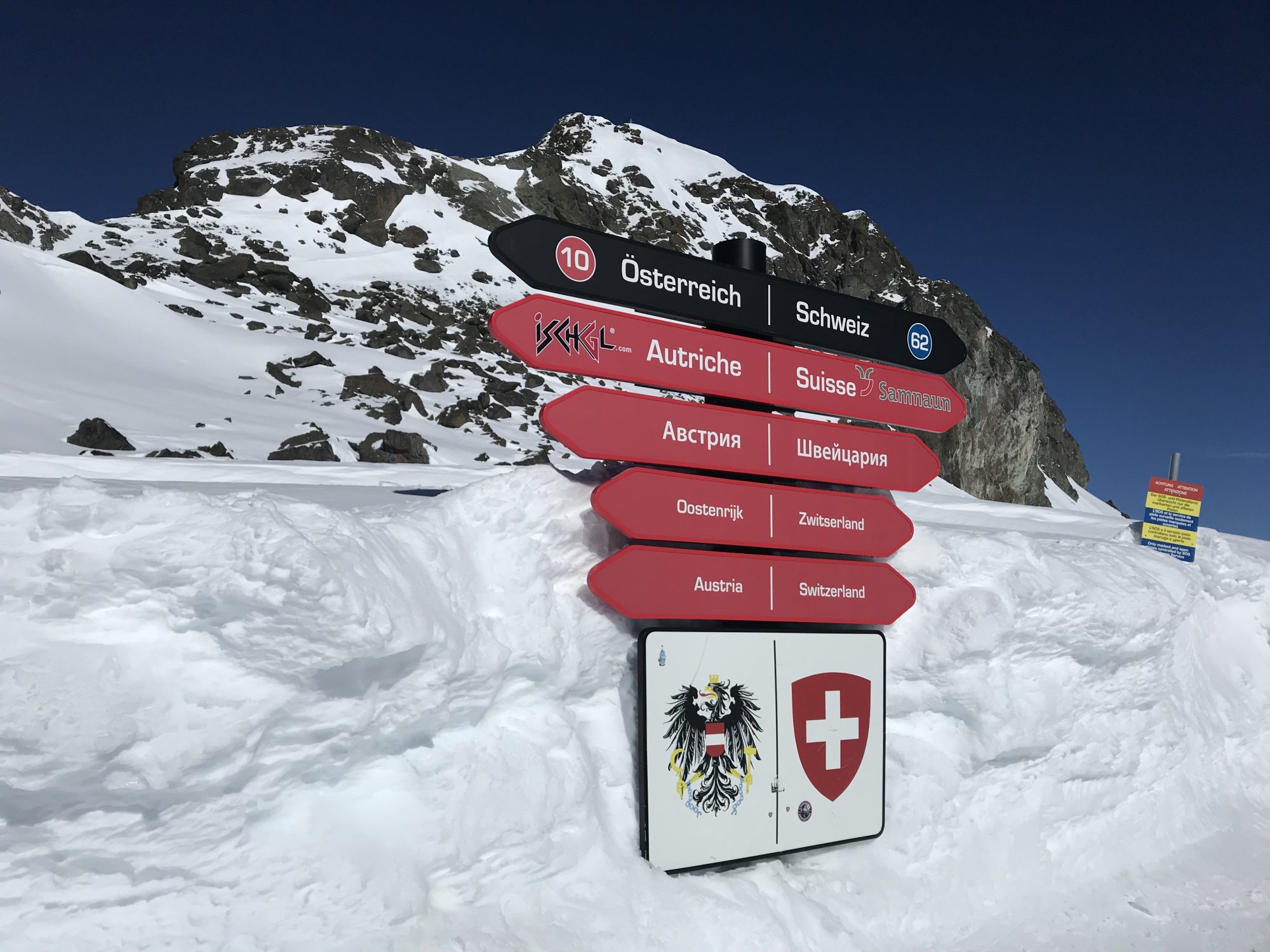 The 'smugglers' route' to Samnaun is a classic run to go and get some goodies without taxes and trying to 'smuggle' them back to Ischgl. Photo: TVB Paznaun-Ischgl. Ischgl rocked with Lenny Kravitz for their season finale. 