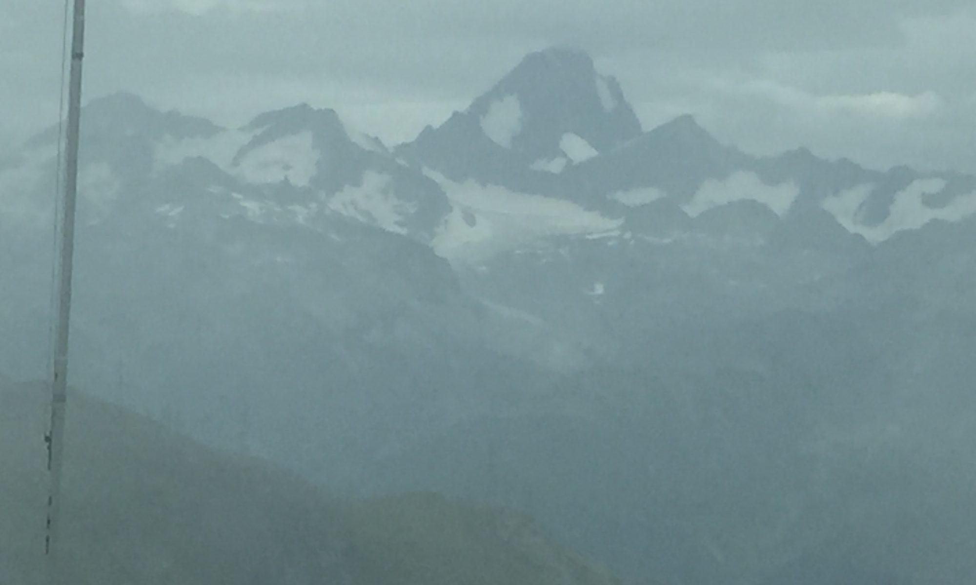 Nufenen pass on a cloudy and foggy day. Photo: The-Ski-Guru. A drive through the Nufenenpass (Passo della Novena) and Grimsel Pass in Switzerland