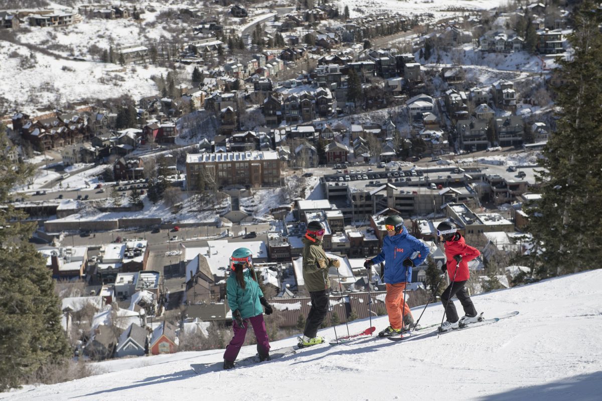 Park City skiing - photo: Scott Markewitz. Vail Resorts. Park City Town. Vail Resorts Announces Pending Sale of Park City Mountain Base Area Site for Mixed-Use Project Development.