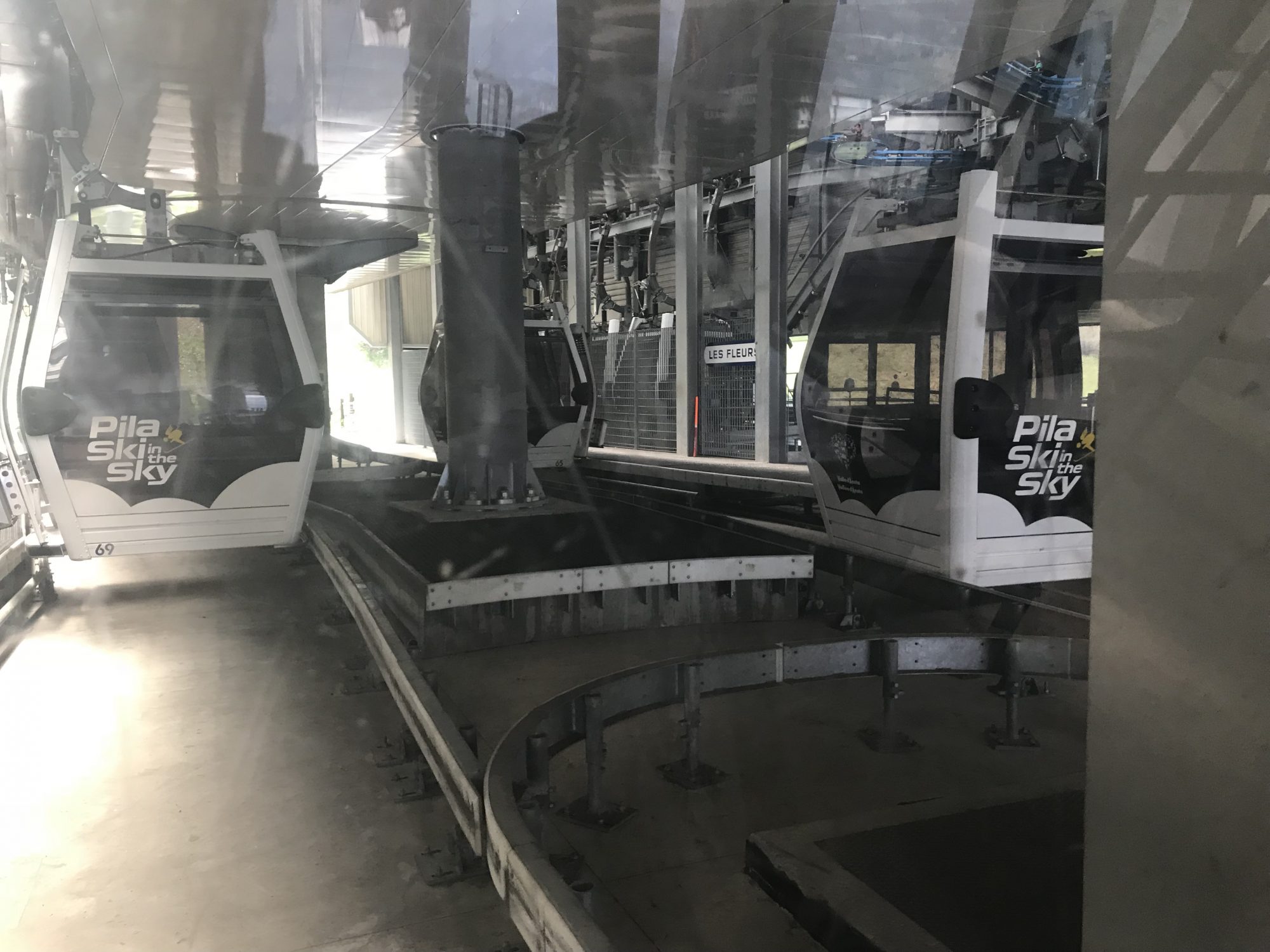 Cable car- like these ones in Pila ski resort. Aosta Valley. Different types of lifts on resorts (I can think of) and how to ride them.