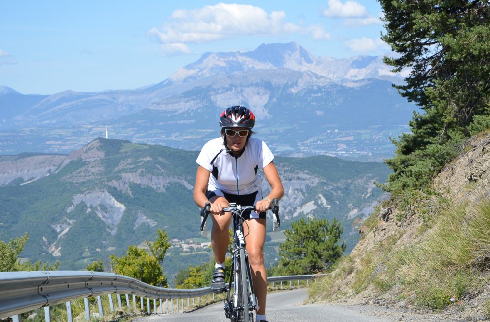 Road Cycling in the Alps. Photo: Undiscovered Alps. The Southern French Alps are the Best Part of the French Alps for Summer Activities.
