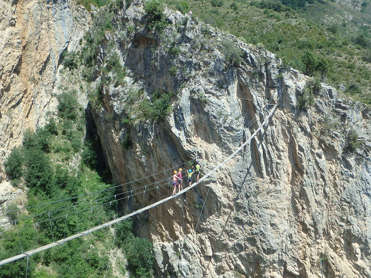 Via Ferrata. Photo: Undiscovered Mountains. The Southern French Alps are the Best Part of the French Alps for Summer Activities.