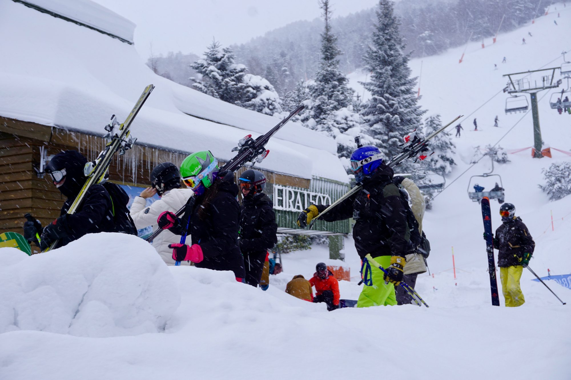 Baqueira Beret photo. Baqueira Beret has closed its third best season in the decade.