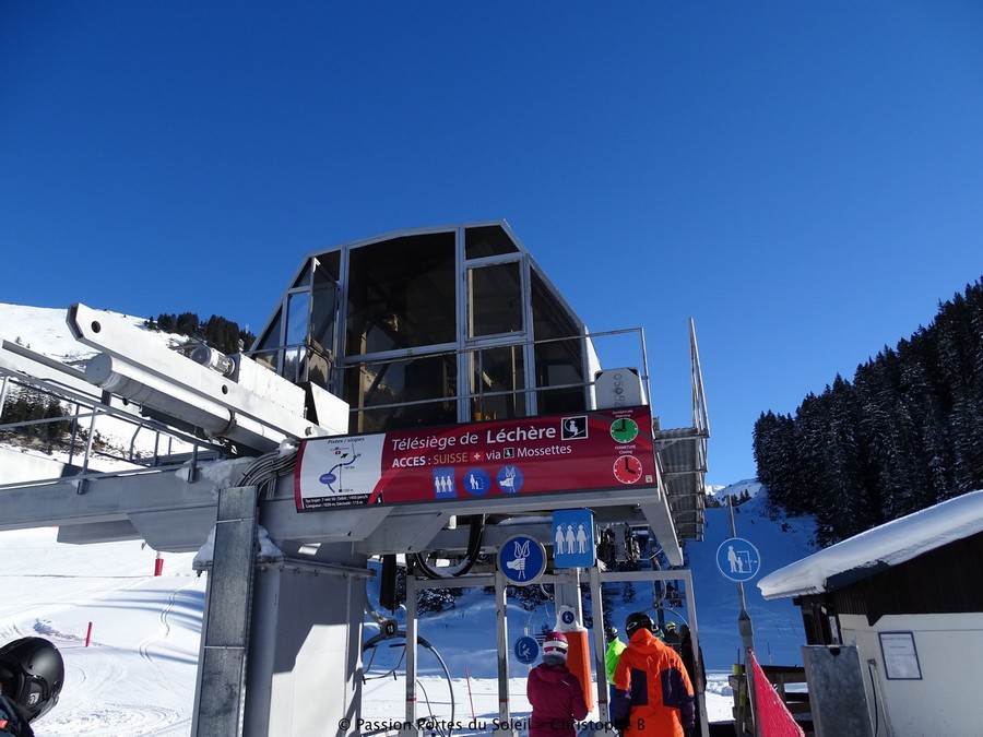 The old departing station of the triple Léchère in Avoriaz. Photo: Avoriaz ski resort. New lifts and piste for Portes du Soleil for the 2019-20 ski season.