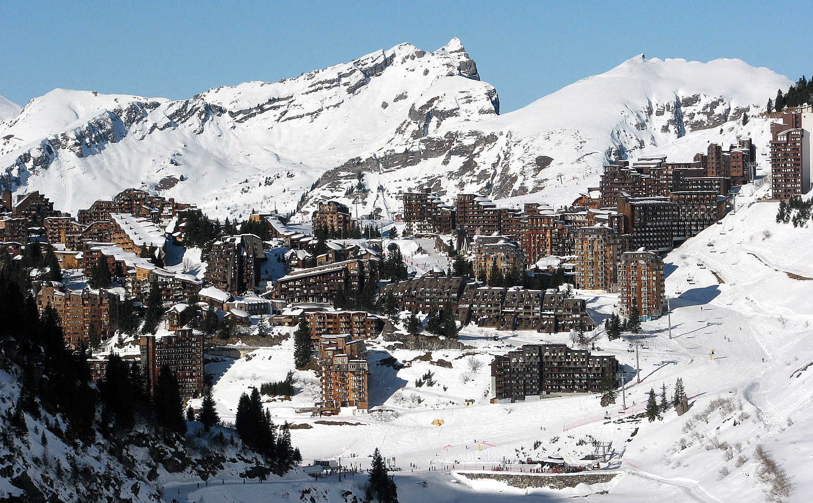 New lifts and piste for Portes du Soleil for the 2019-20 ski season. Avoriaz photo. 