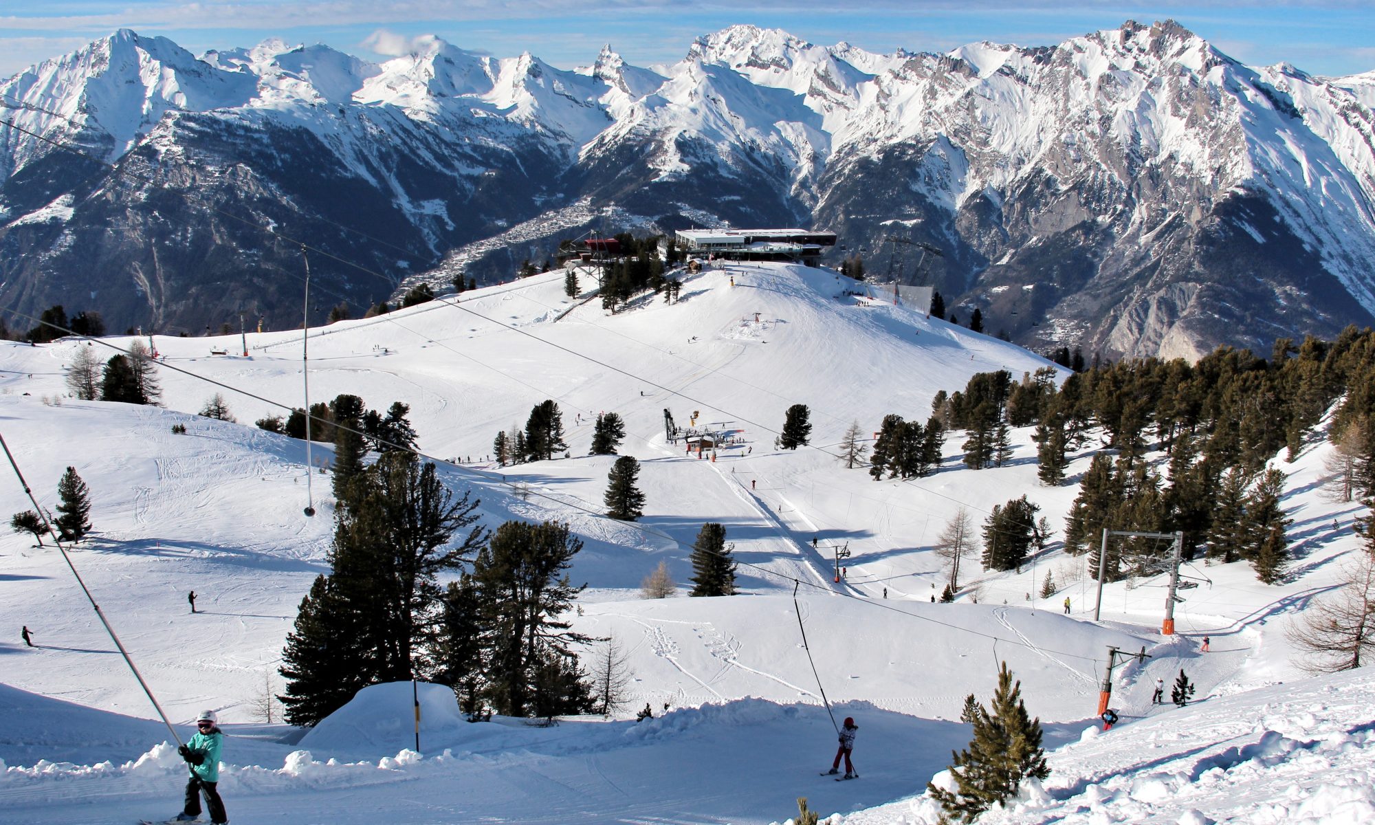 Nendaz. Photo: Yasmin Gaudin.Upcoming Projects at Nendaz Veysonnaz: new gondola, snowmaking and on-mountain restaurant.