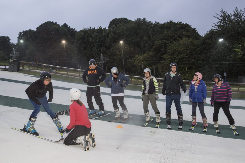 Norfolk Snowsports Club. Photo Courtesy of Ridestore Magazine. A Quick Guide to Indoor Skiing & Dry Slopes In The UK.