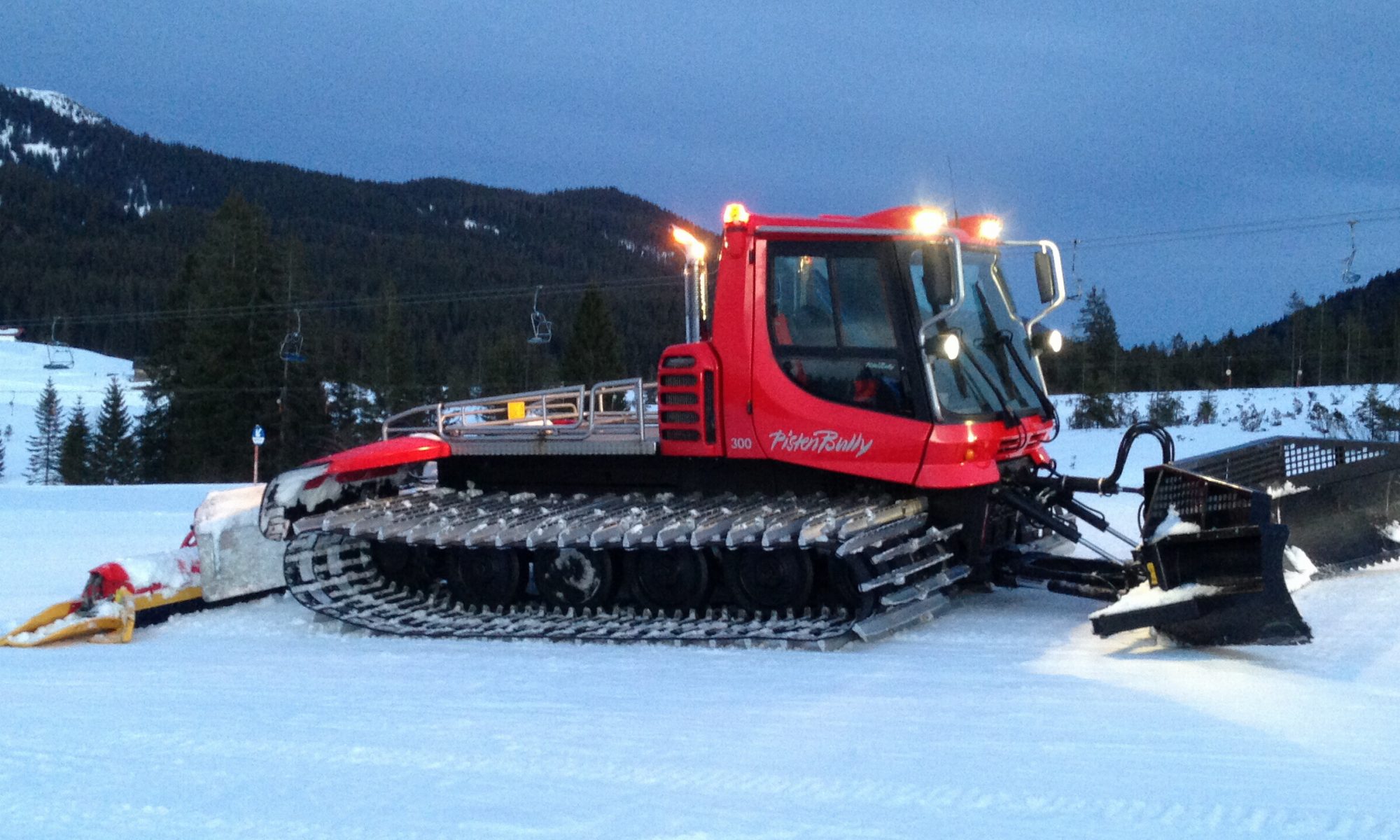 Pistenbully 300 Kandahar. 50 Years of Pistenbully.