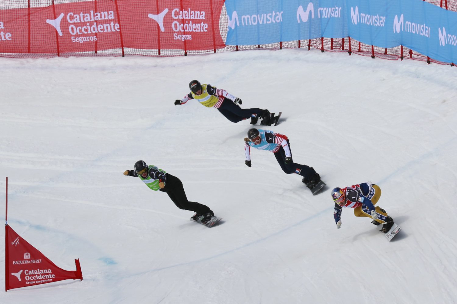 World Cup FIS Snowboard Cross at Baqueira. Photo: Baqueira Beret. Baqueira Beret has closed its third best season in the decade. 