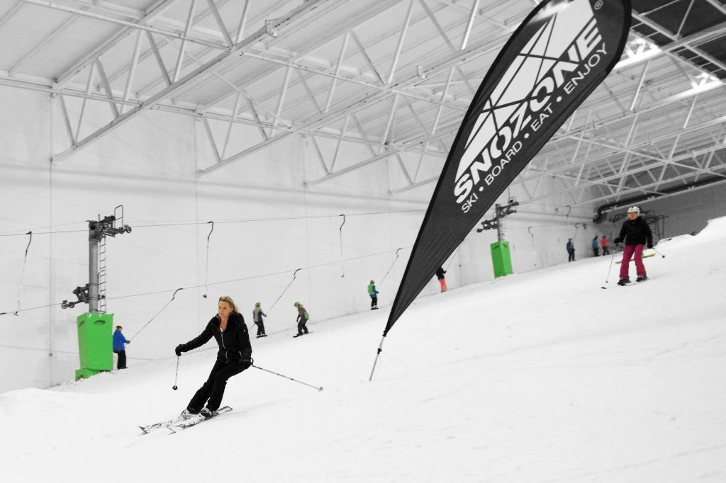Snozone - Milton Keynes- Photo courtesy of Ridestore Magazine. A Quick Guide to Indoor Skiing & Dry Slopes In The UK.
