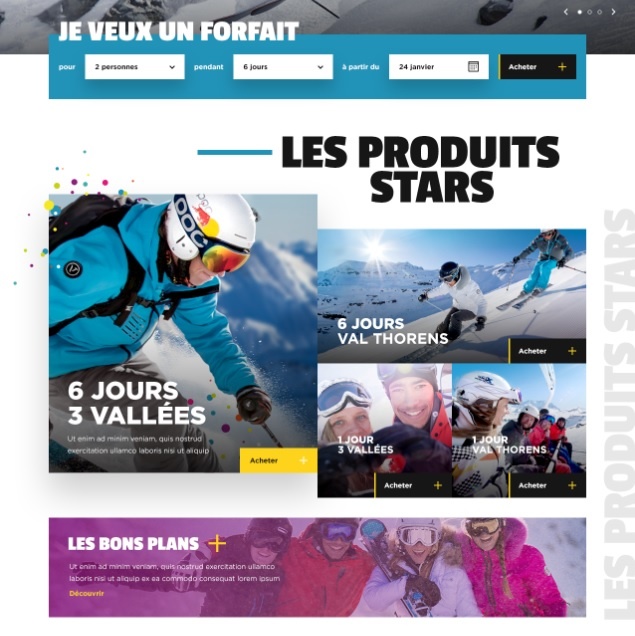 New website for Val Thorens' selling of lift tickets. Photo: OT Val Thorens.  What is new for Val Thorens for 2019/20.