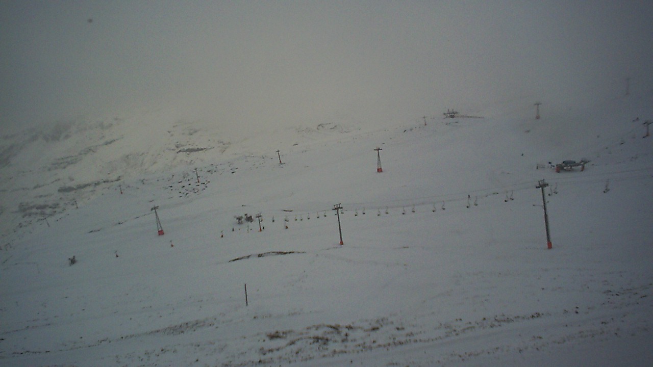 Valle Nevado picture on 14 June. Does the snow in the Northern Hemisphere correlates with the Southern Hemisphere?