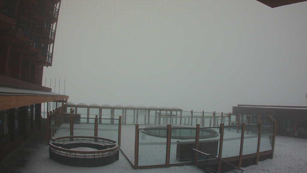 Valle Nevado Webcam 13 June. Does the snow in the Northern Hemisphere correlates with the Southern Hemisphere?