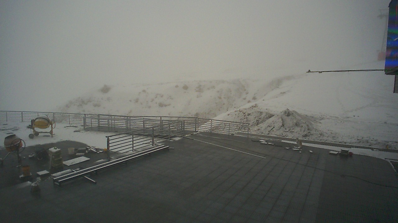 Valle Nevado photo 13 June. Does the snow in the Northern Hemisphere correlates with the Southern Hemisphere? 