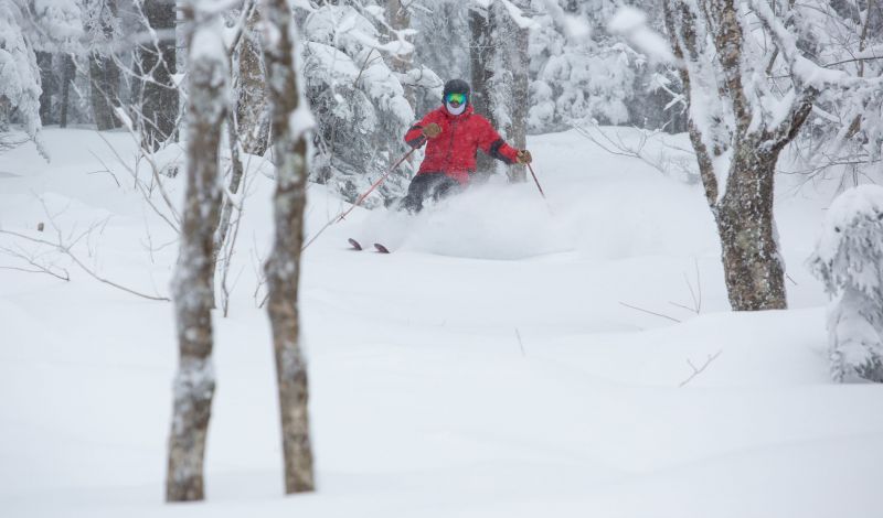 Vermont snow this season. Photo: SkiVermont.com - Over 4 million skier visits for Vermont.