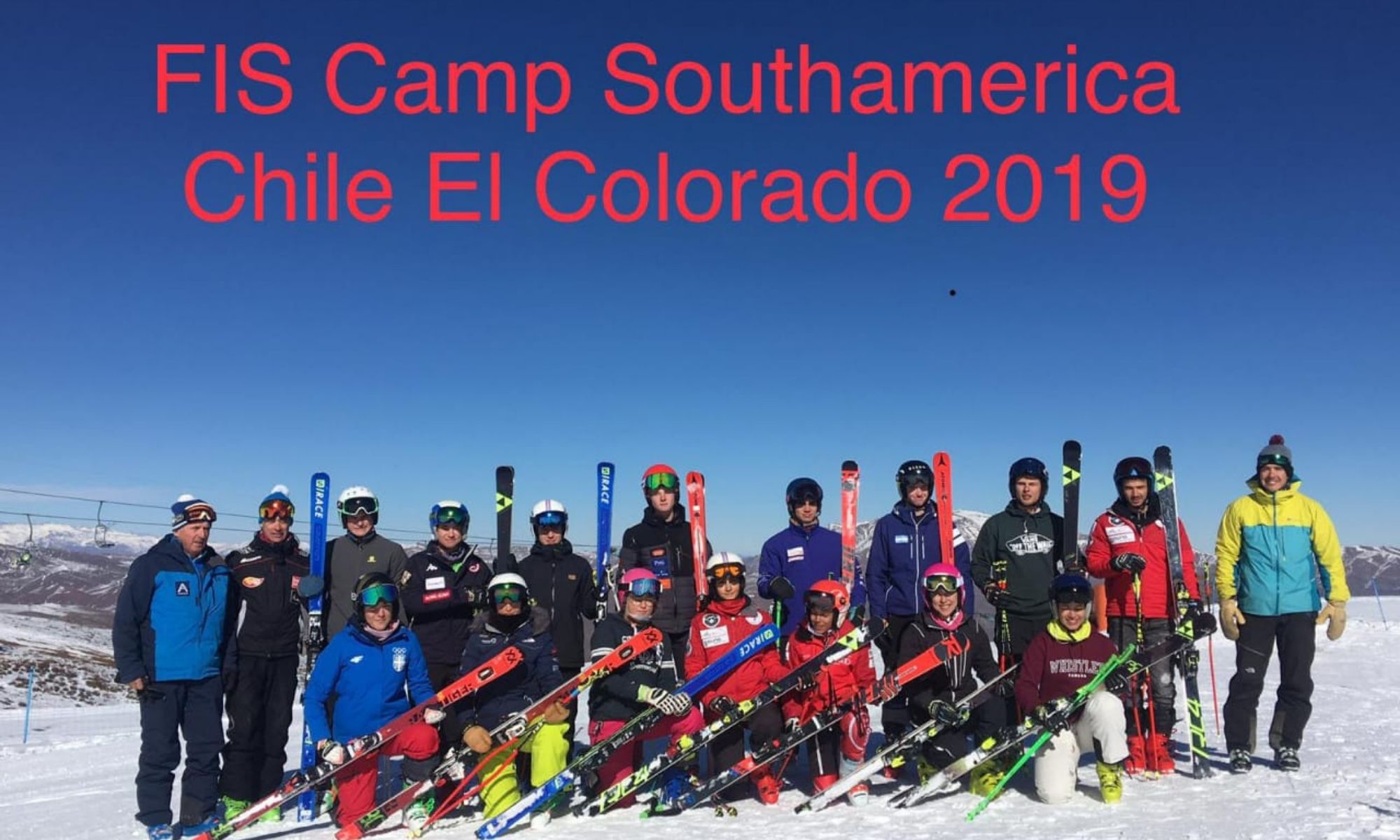 FIS CAMP- South America Chile July, 2019. Photo Courtesy: FIS Camp, Chino Martinez.