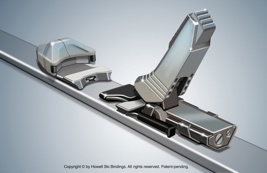 Howell 888 WC Racing. The new Future of Ski Bindings is here: Howell 880 Pro ACL friendly ski binding.