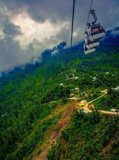 The Patriata chairlift rescue operation was completed after 10 hours. Muree, Pakistan.