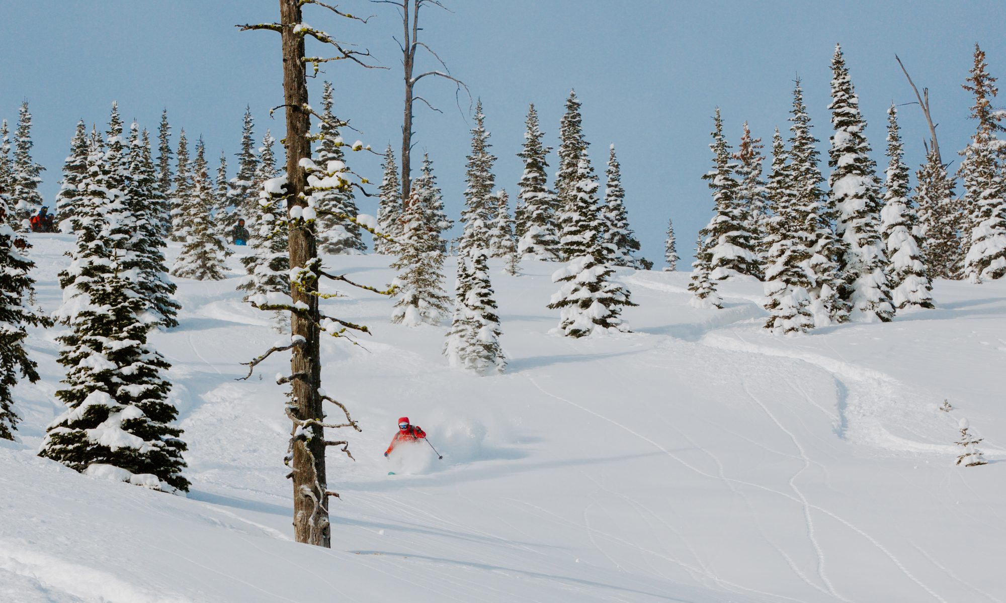 Castle Mountain, one of the resorts in the Indy Pass. Two lucky winners for an Indy Pass.