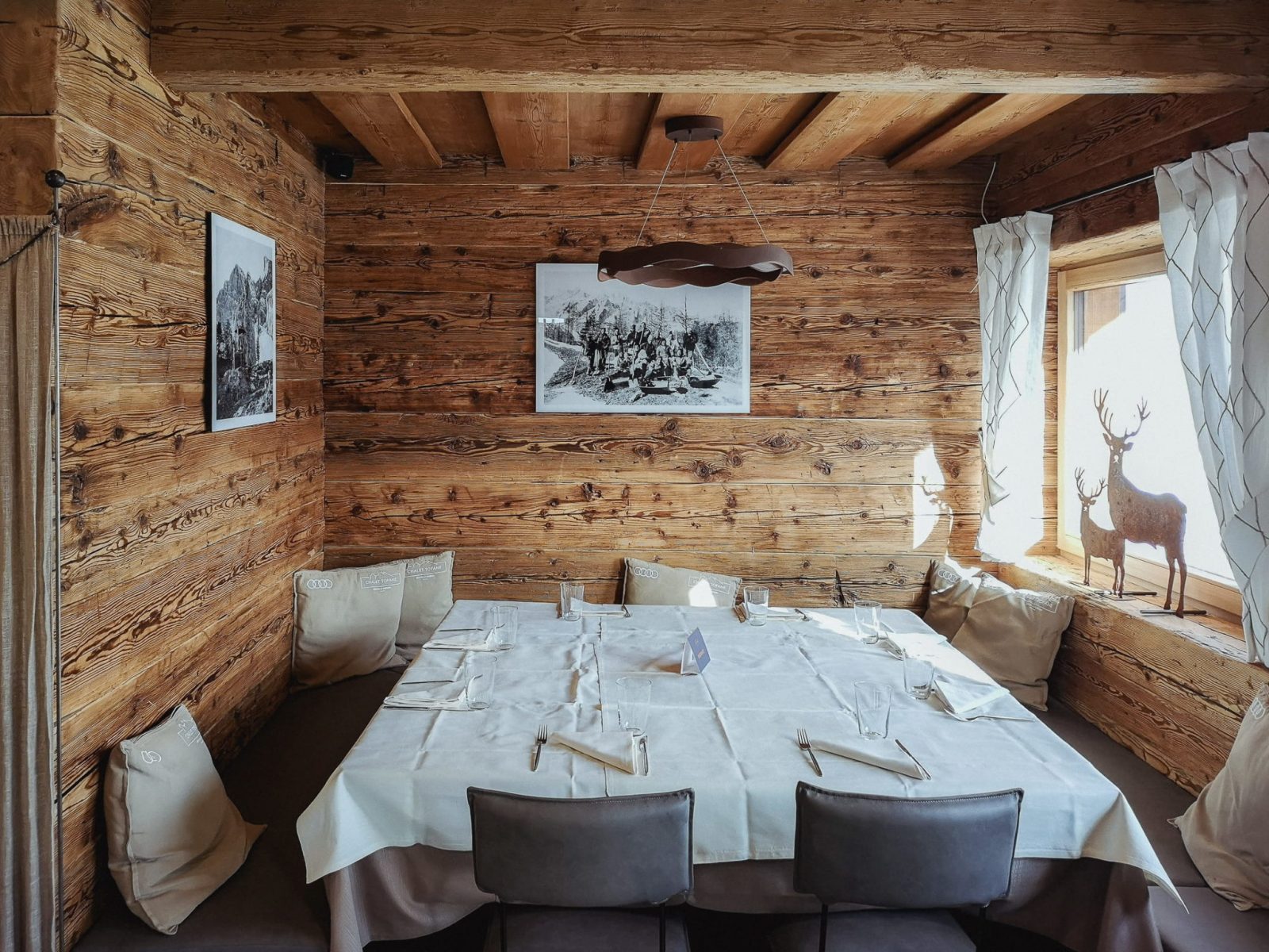 Chalet Tofane in Cortina. Where to eat in Cortina d'Ampezzo.