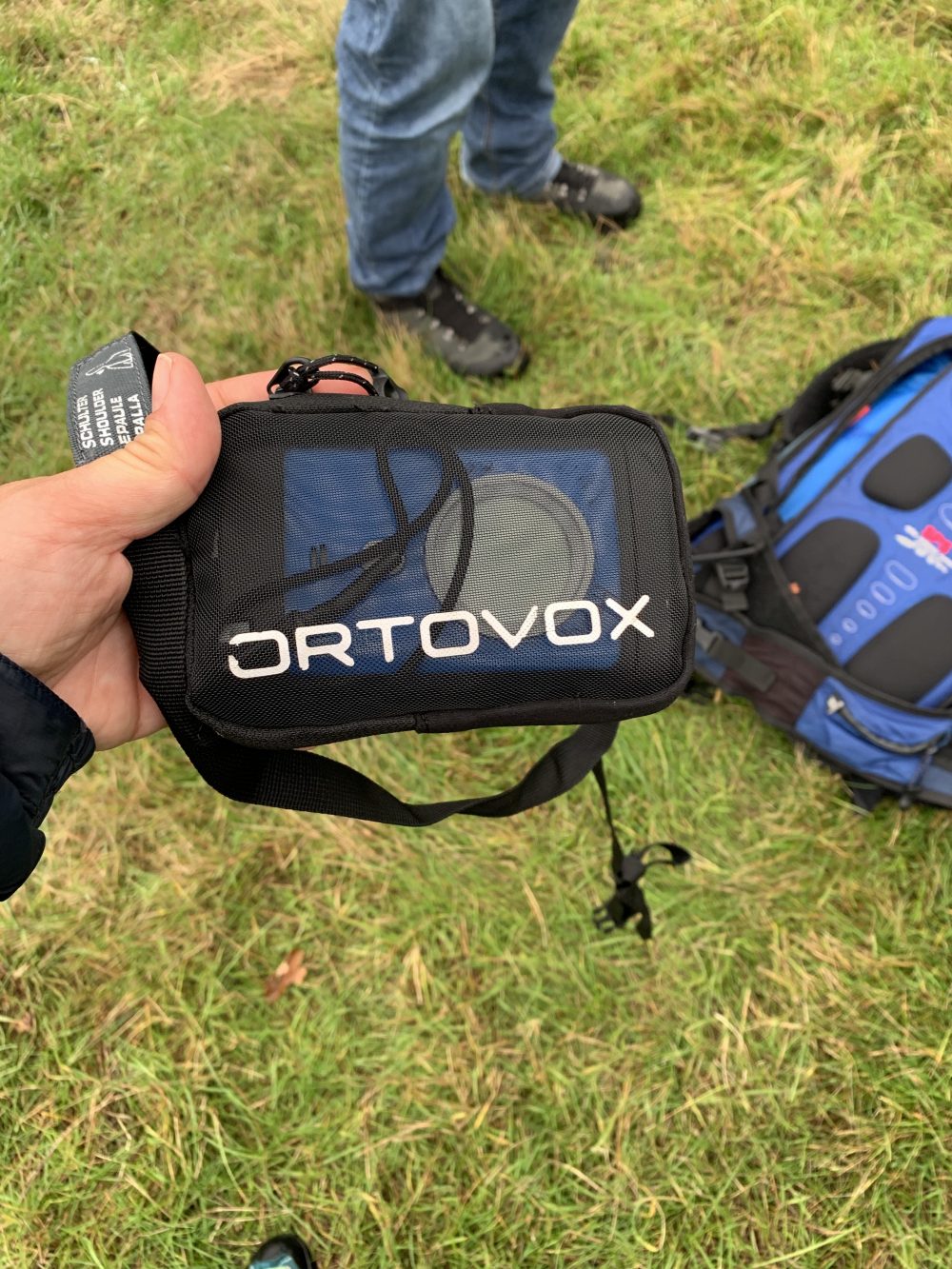 The Ortovox transceiver we've used for this course of Henry's Avalanche Talk. If thinking in going off-piste this season, you MUST be safe aware.