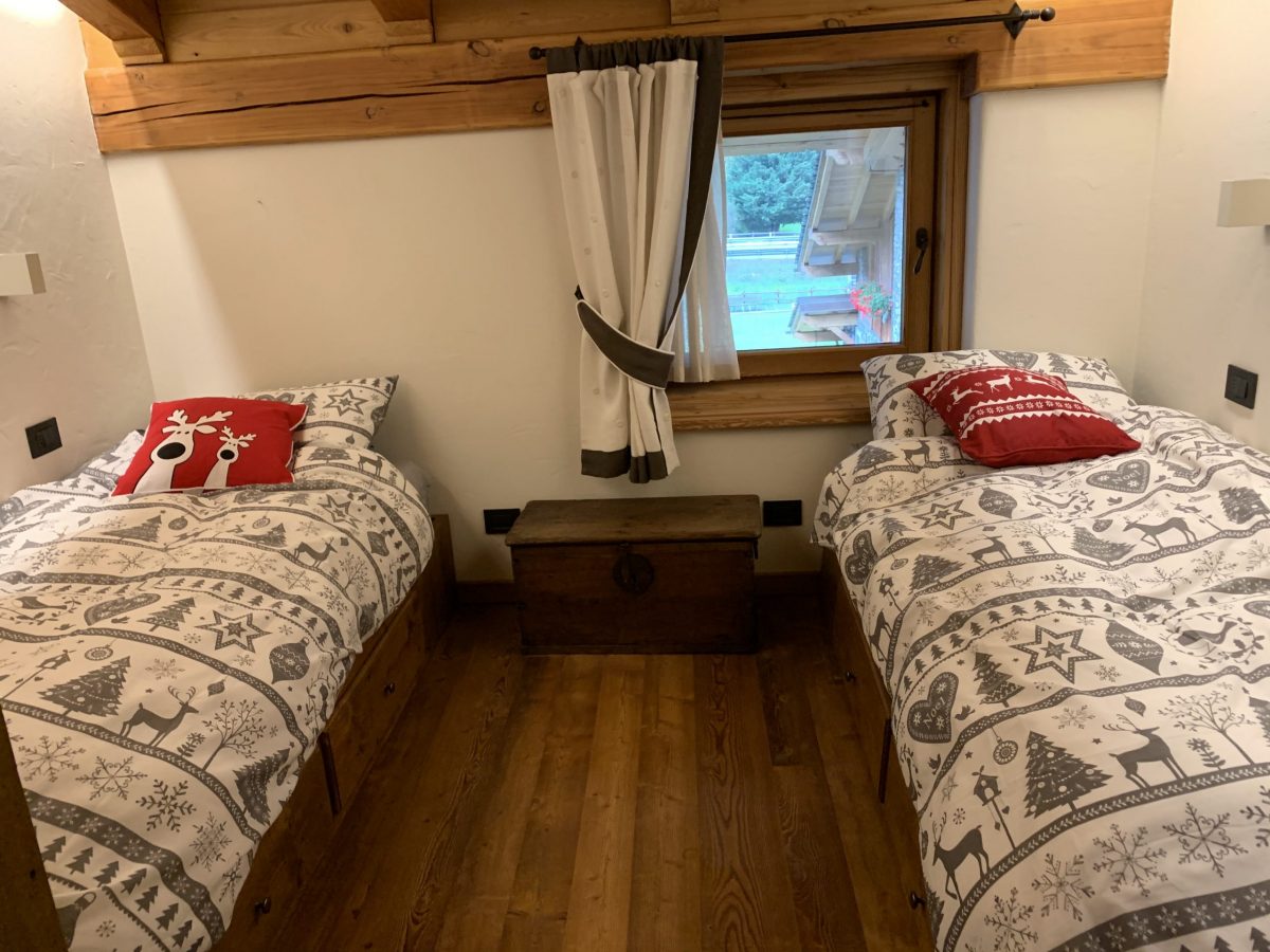 Our Ski Chalet for Rent. The second bedroom has a pull out bed. 