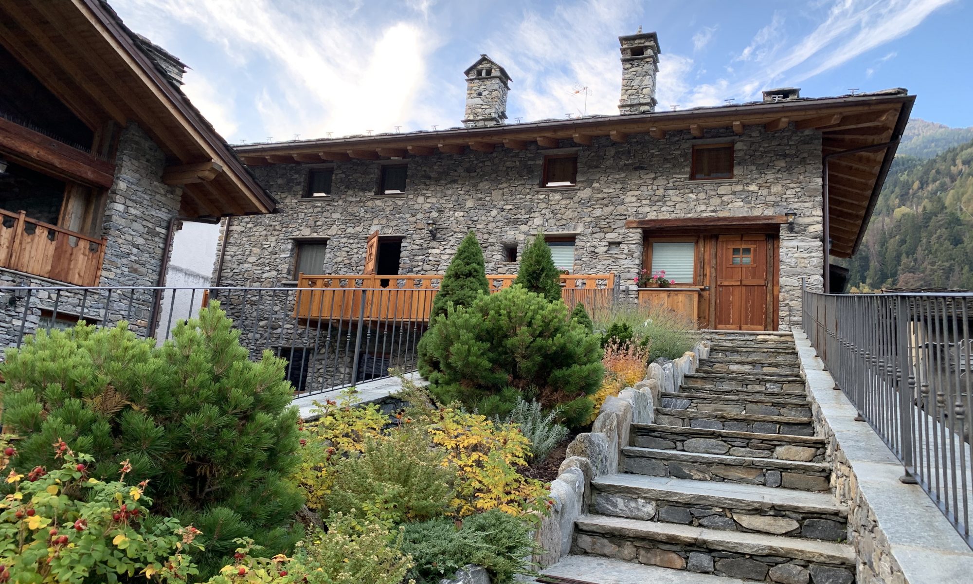 The outside of the apartment in Morgex that we've finished buying. My experience of buying a home in the Italian Alps.