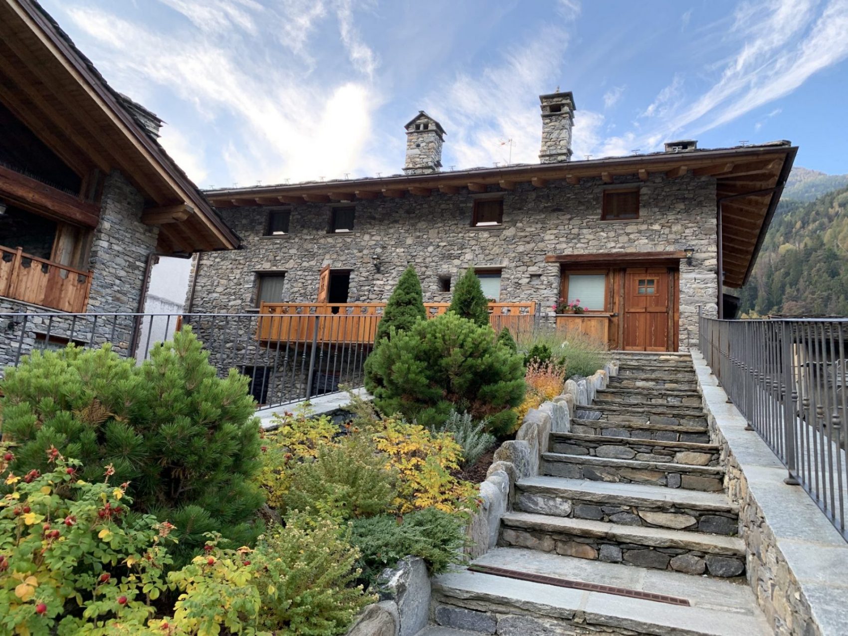 The outside of the apartment in Morgex that we've finished buying. My experience of buying a home in the Italian Alps.