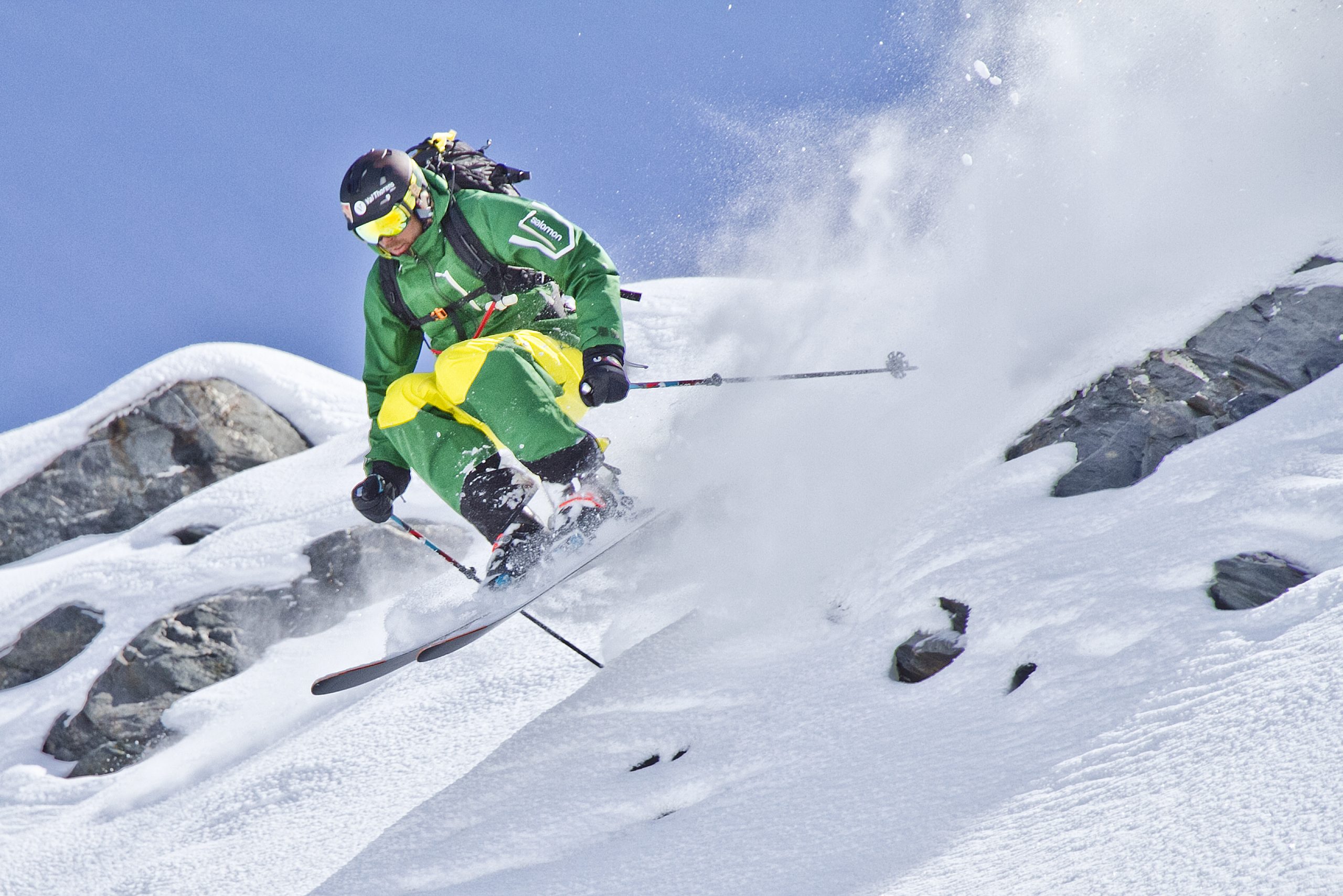 Val Thorens Freeriding. Photo: C. Cattin. OT Val Thorens. Val Thorens hosts the first stage of the World Cup Ski Cross.