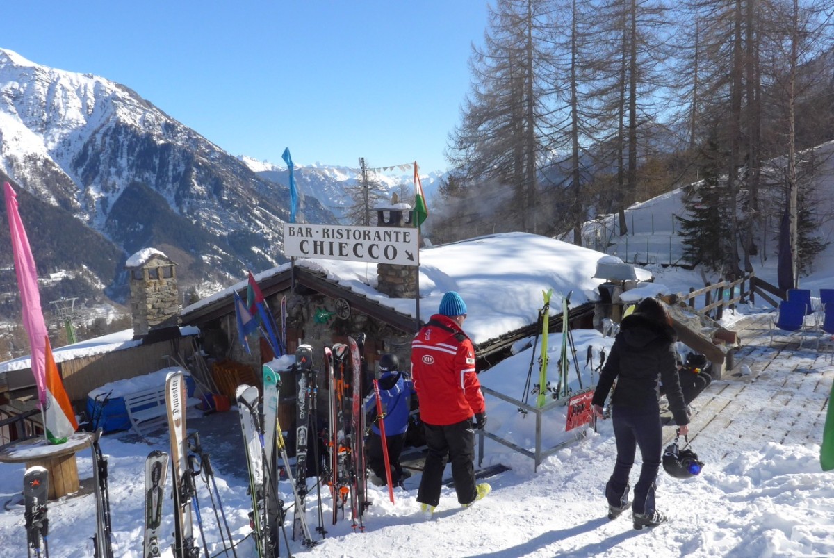 Chiecco restaurant. A Foodie Guide to on-Mountain Dining in Courmayeur. 