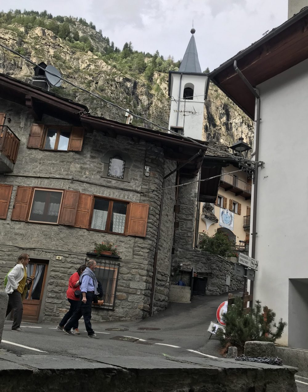 The church of La Saxe. My experience of buying a home in the Italian Alps.