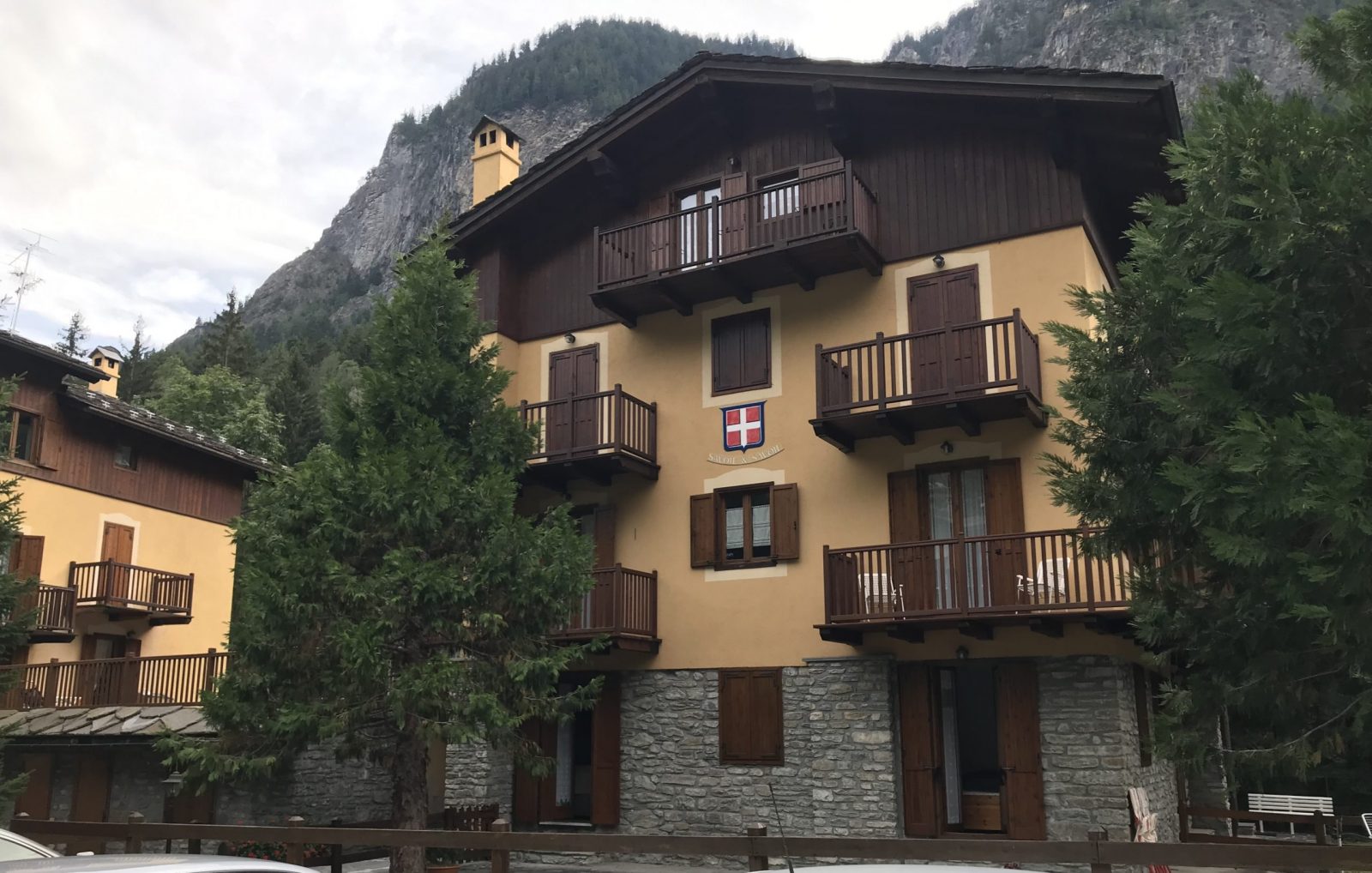 The property at Champex, just out of Pre-Saint-Didier. My experience of buying a home in the Italian Alps.