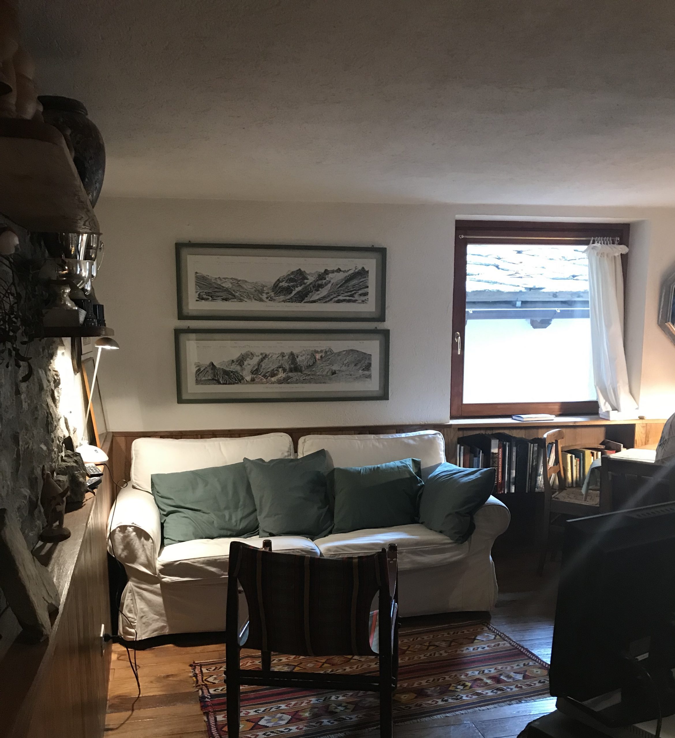 The flat in Villar Superieur in Courmayeur was nice, but too compact. My experience of buying a home in the Italian Alps.