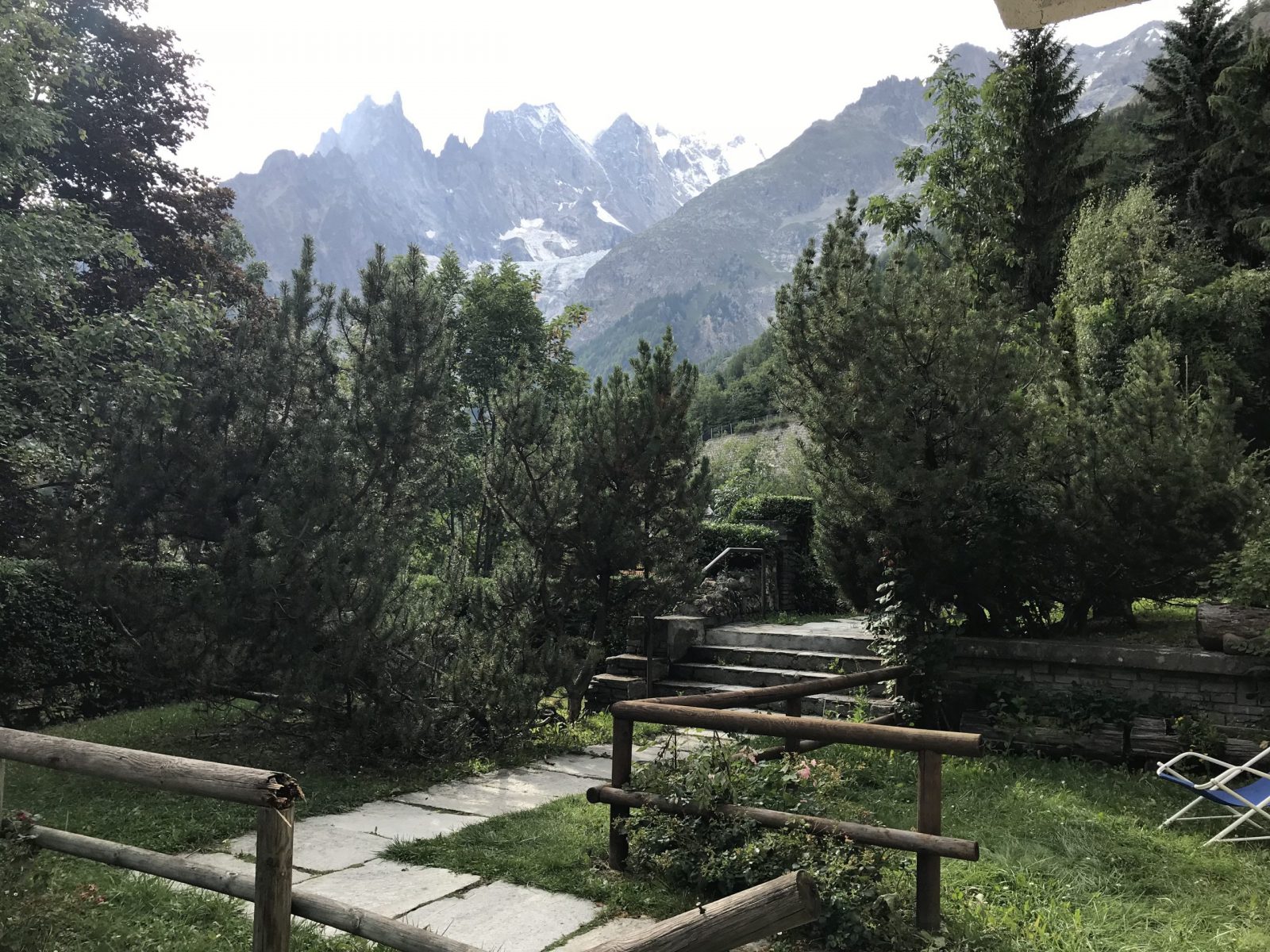 ...but the garden views are not bad! My experience of buying a home in the Italian Alps.