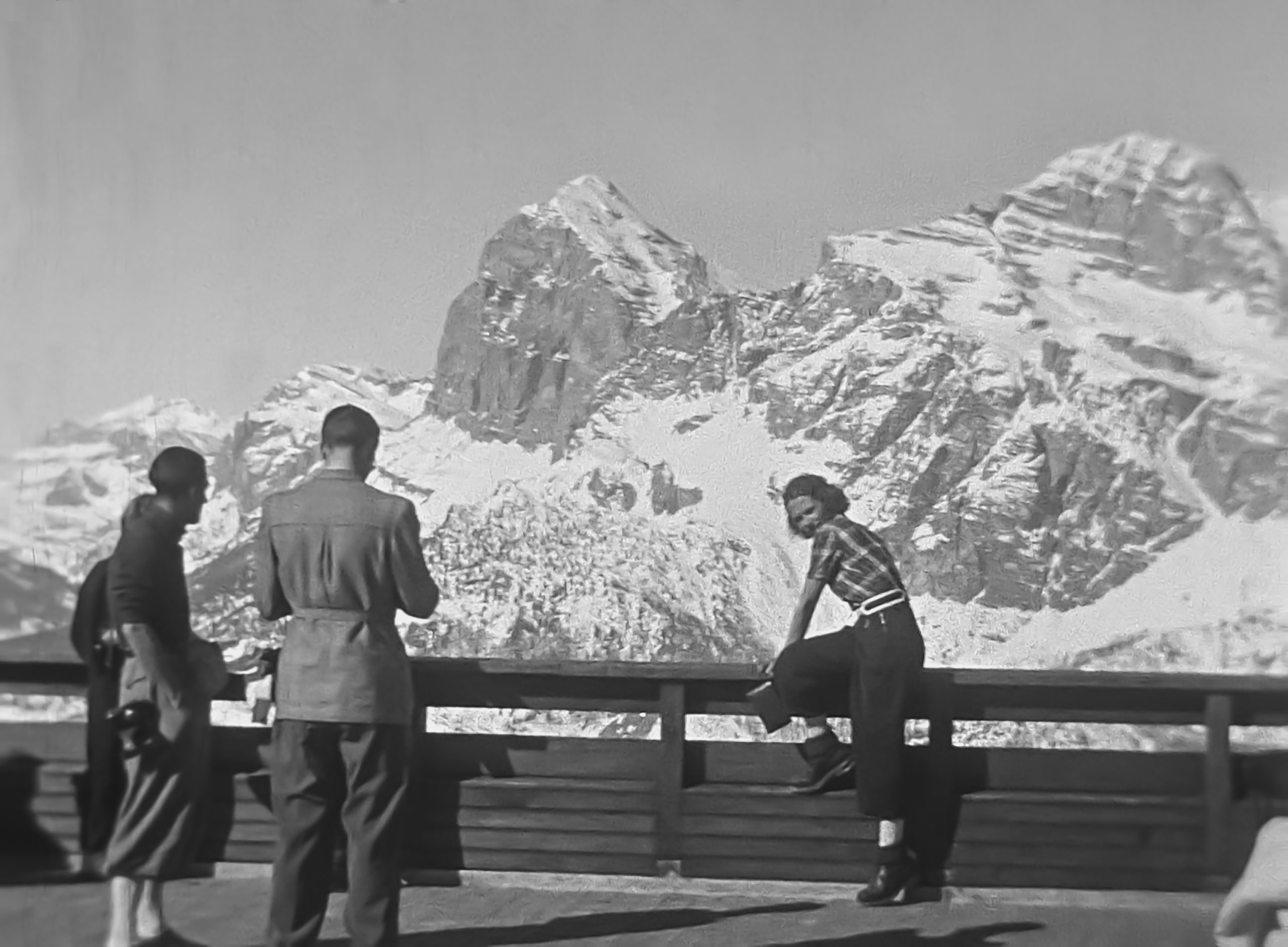 Foto Storiche Video Archivio Storico Giuseppe Ghedina 1898-1986_Manaz Productions. Cortina, an example of resilience in the tourism sector.